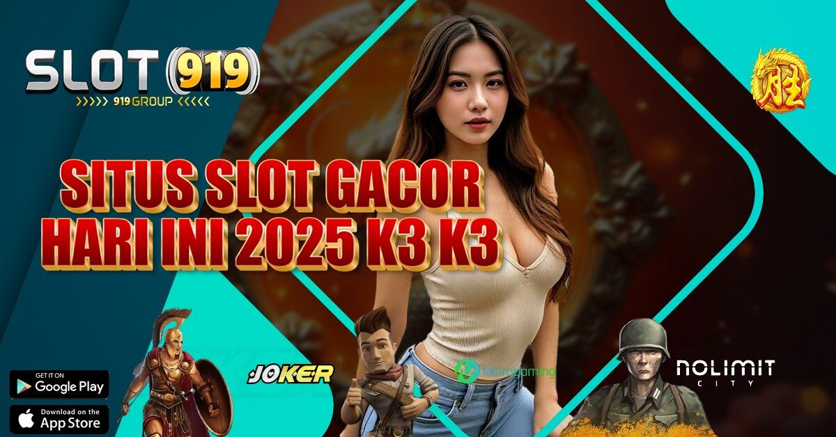 SITUS JUDI SLOT ONLINE TERBESAR K3K3 APK