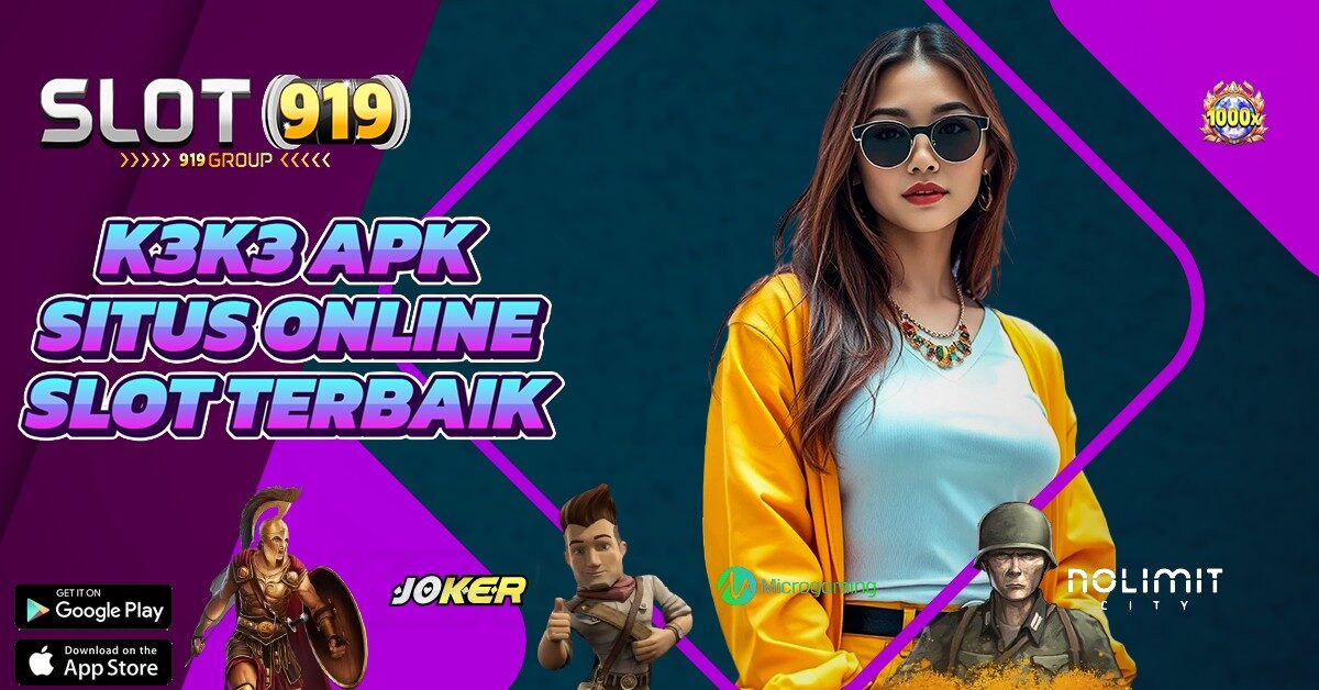 K3K3 DAFTAR JUDI SLOT ONLINE TERPERCAYA