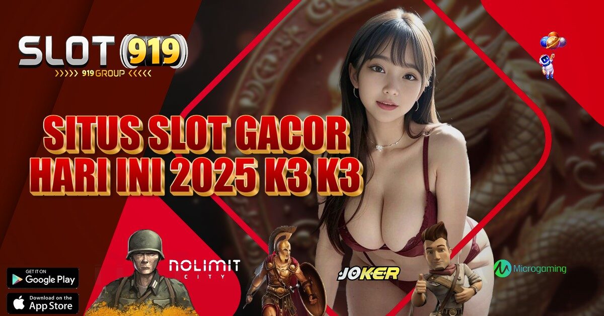 DAFTAR GAME SLOT ONLINE K3K3 APK